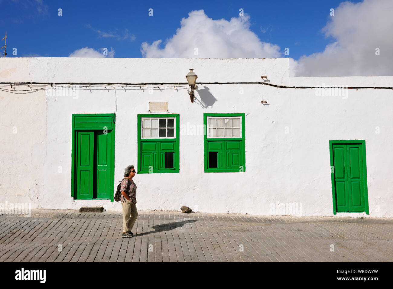 Teguise, Lanzarote. Kanarischen Inseln. Spanien Stockfoto
