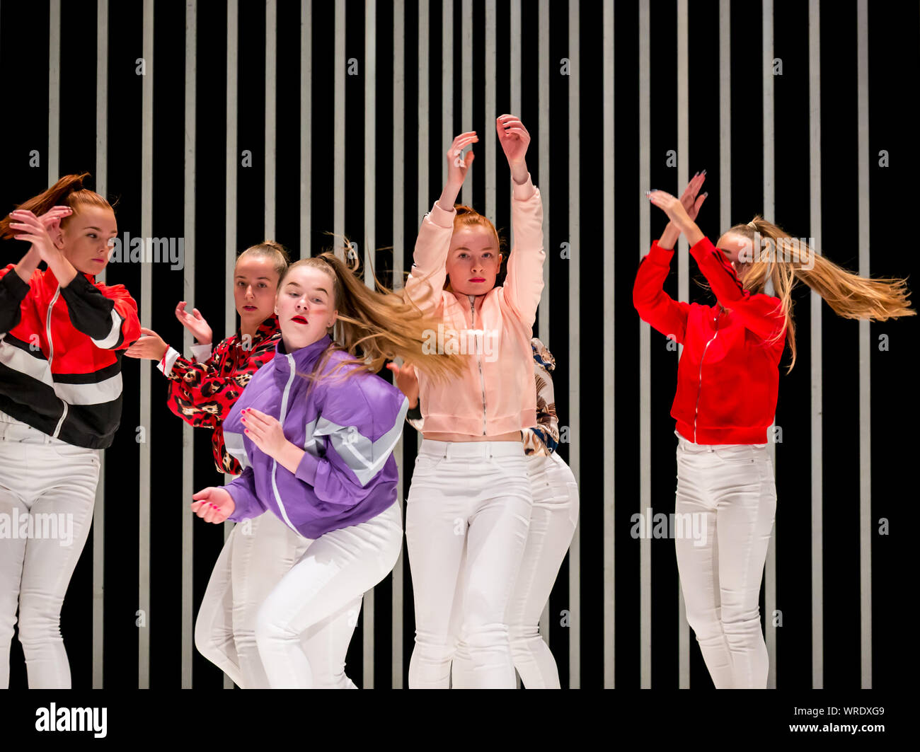 Eine Belfast Gebet, Tanz von Oona Docherty mit Leith hip-hop Dance Collective Haus von Jack, der Zucker Armee, Edinburgh International Festival Stockfoto