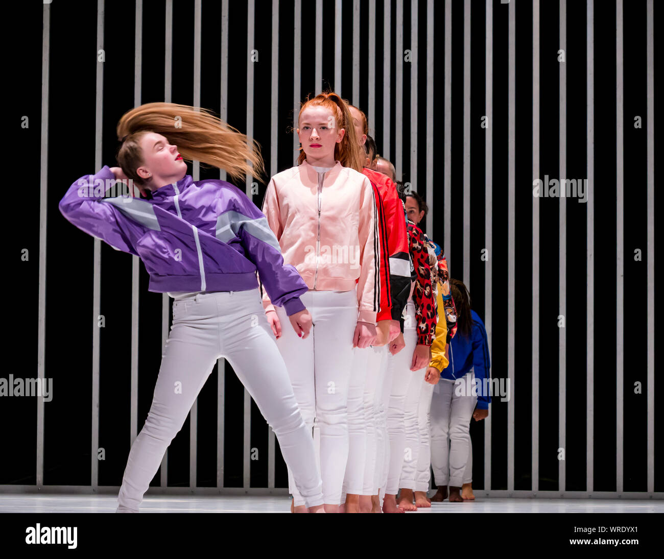 Eine Belfast Gebet, Tanz von Oona Docherty mit Leith hip-hop Dance Collective Haus von Jack, der Zucker Armee, Edinburgh International Festival Stockfoto