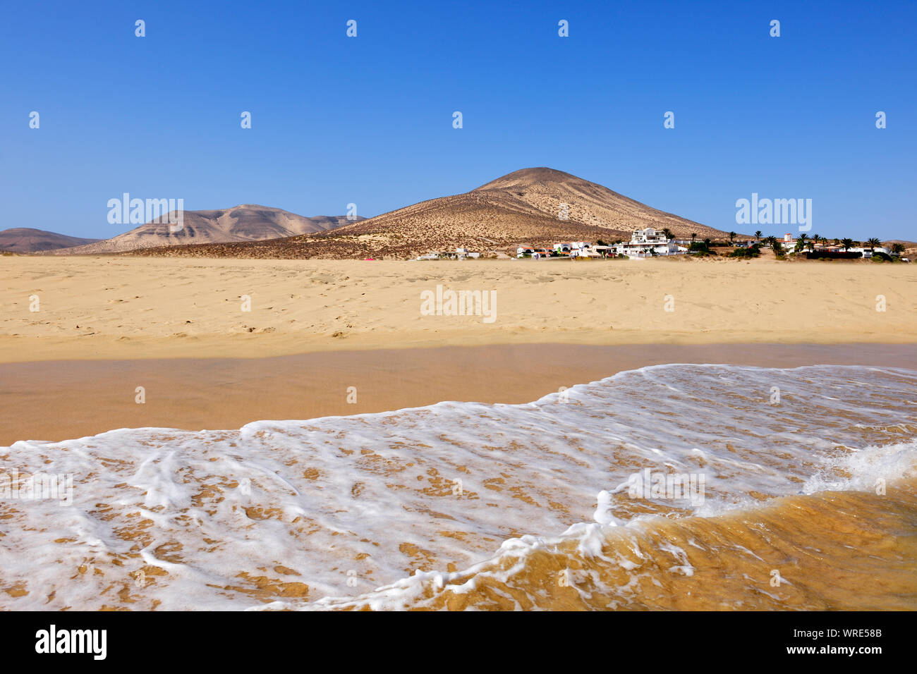 Playa de Sotavento de Jandia. Fuerteventura, Kanarische Inseln. Spanien Stockfoto