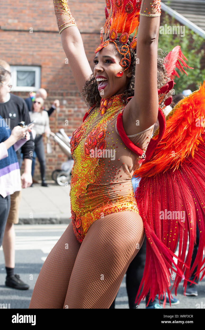 Hackney West Indian Karneval London Stockfoto