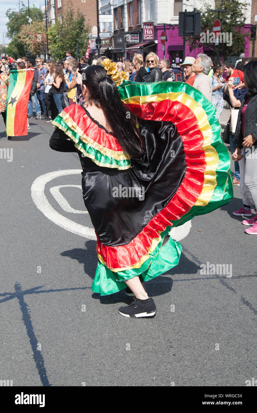 Hackney West Indian Karneval London Stockfoto