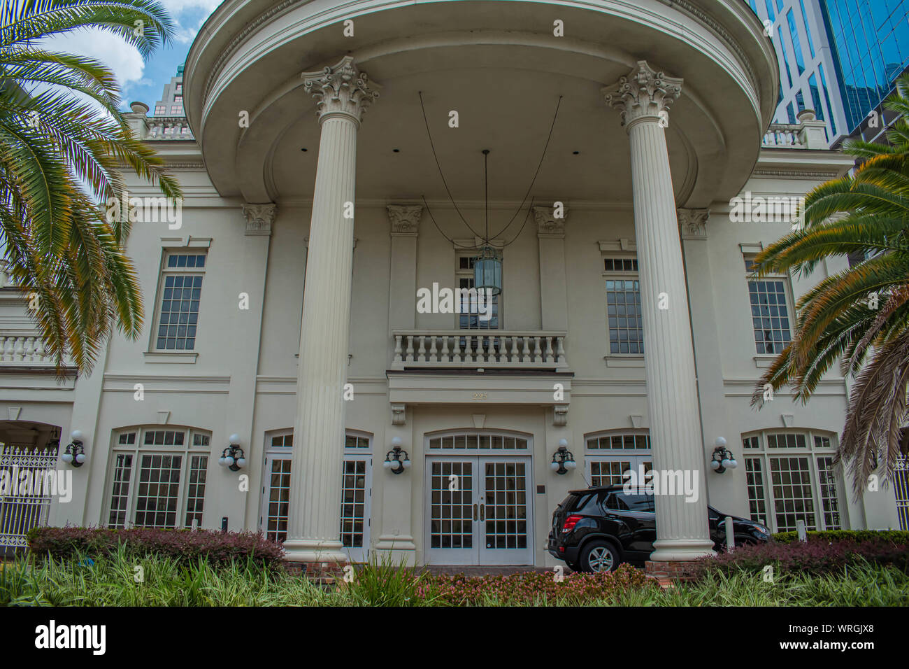 Orlando, Florida. August 17, 2019. Ballsaal an Church Street in der Innenstadt Stockfoto