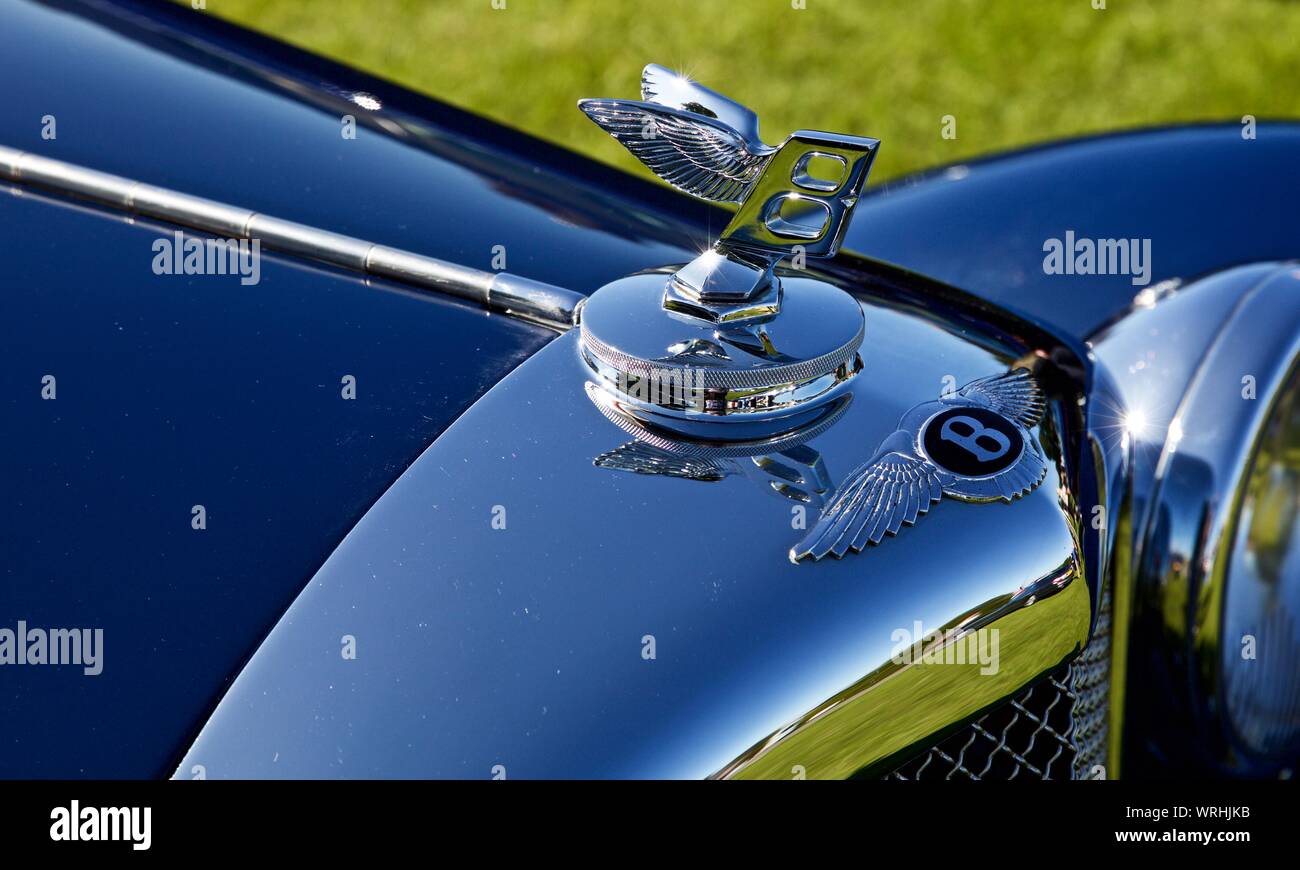 1951 Bentley Mk VI BESONDERE Roadster (997) an der XUH2019 Bentley Drivers Club jährliche Rallye & Concours d'Elegance in Blenheim Palace Stockfoto