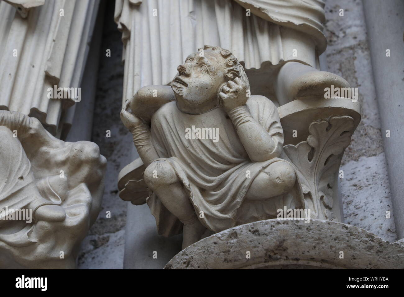 Gargoyle, der Kathedrale Stockfoto