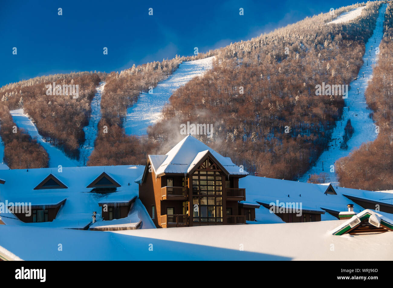 Stowe Mountain Lodge, Stowe, Vermont, USA Stockfoto