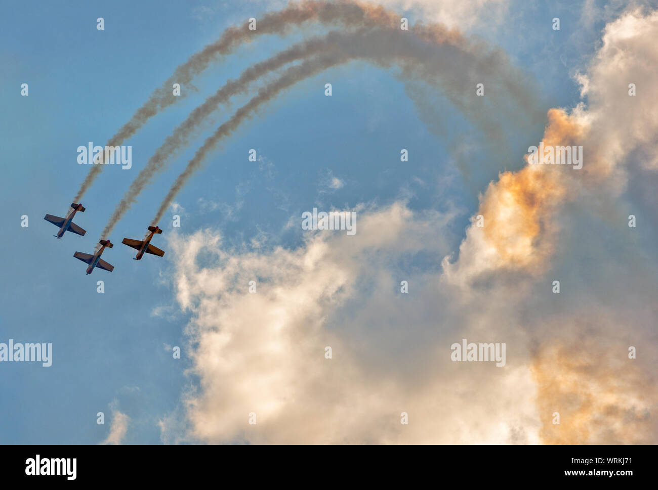 Schukowski, Russland - 01 September, 2019: Internationale Aerosalon - aeroshow Stockfoto