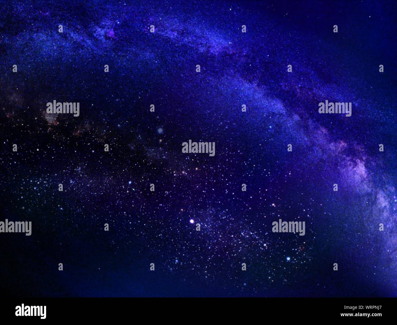 Full-Frame-Schuss von Galaxy Stockfoto