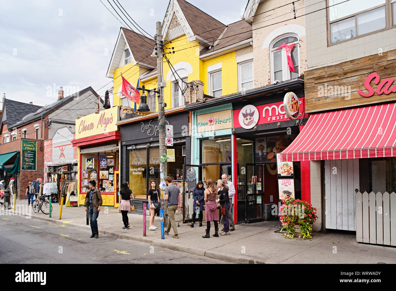 Kensington Market Stockfotografie Alamy