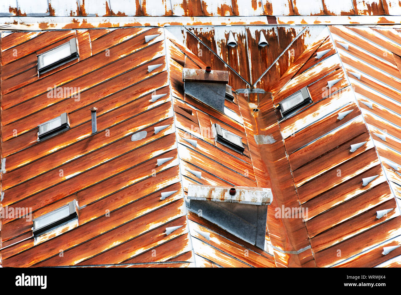 Full-Frame-Schuss der gebauten Struktur Stockfoto