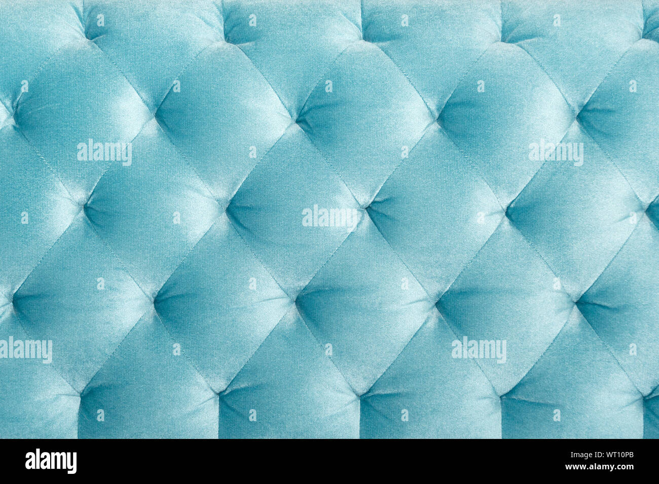 Luxus velour Steppjacke sofa Polstermöbel, Home Decor Textur oder Hintergrund. Möbel Design, klassische Interieur und Royal vintage Material Konzept Stockfoto