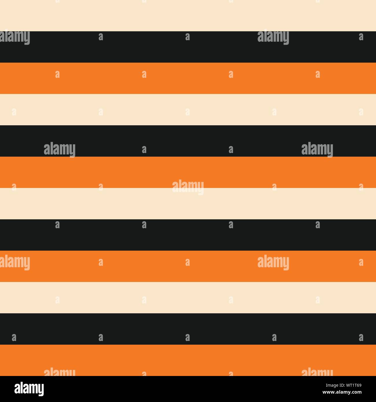 Horizontale orange Gold gelb beige Streifen nahtlose Vektor Hintergrund Stock Vektor