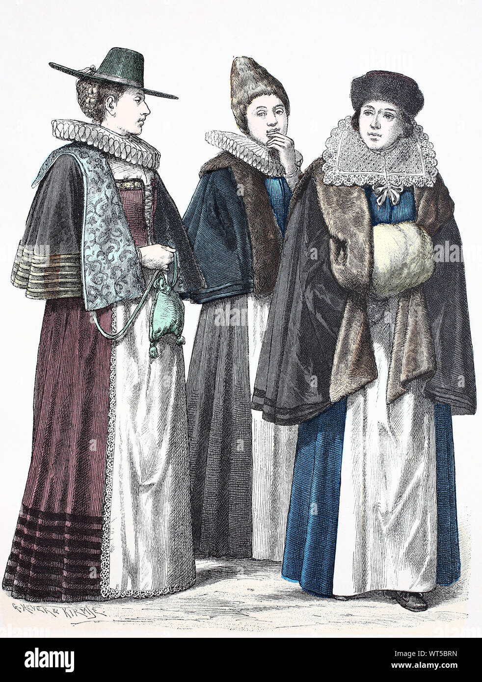 Kleidung 17 Jahrhundert Frauen