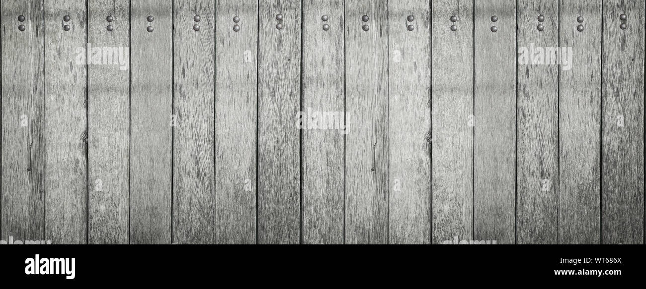 Der alte Holzboden Muster Textur Hintergrund. Stockfoto