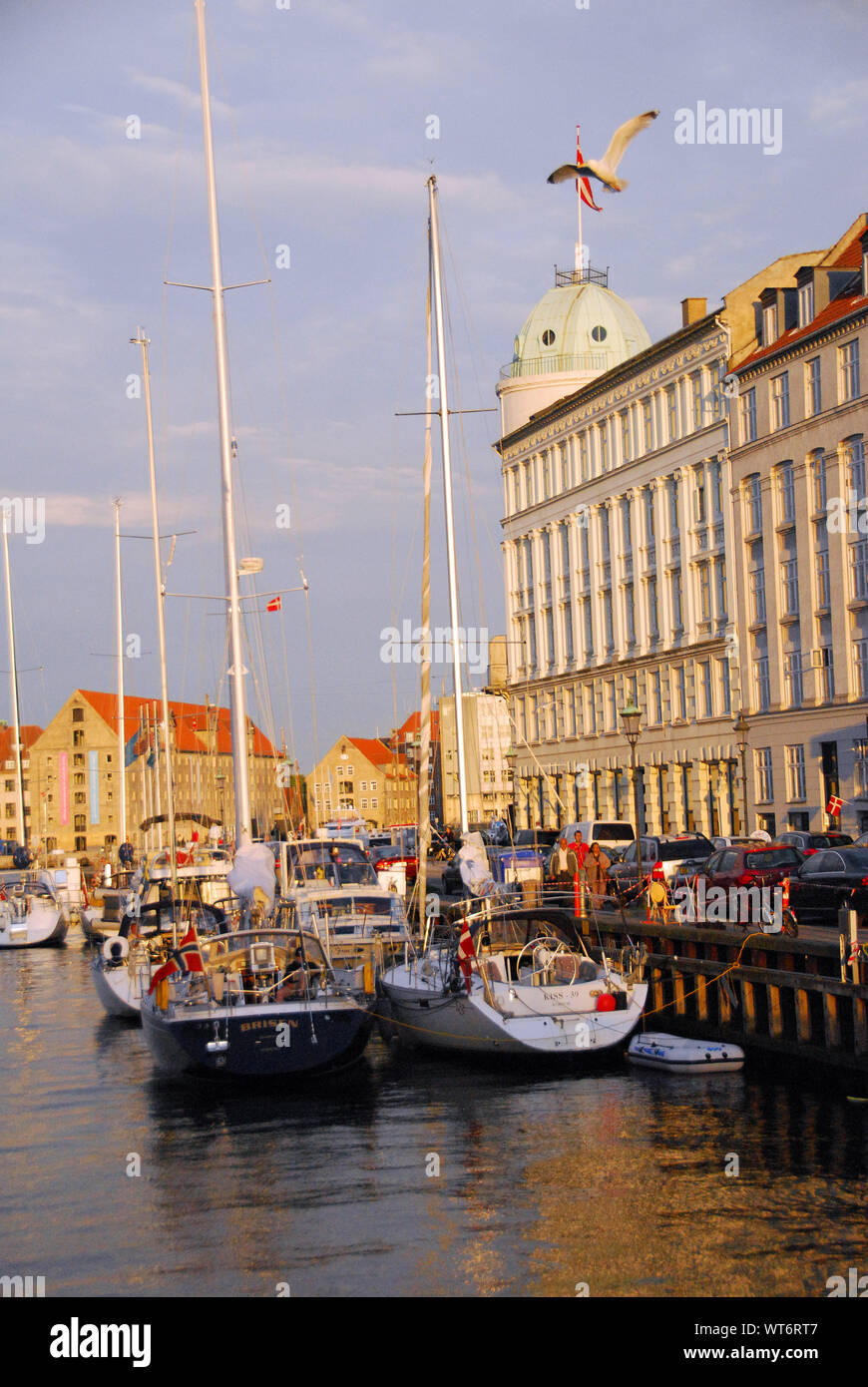 Dänemark, Kopenhagen, Nyhavn 2 Stockfoto