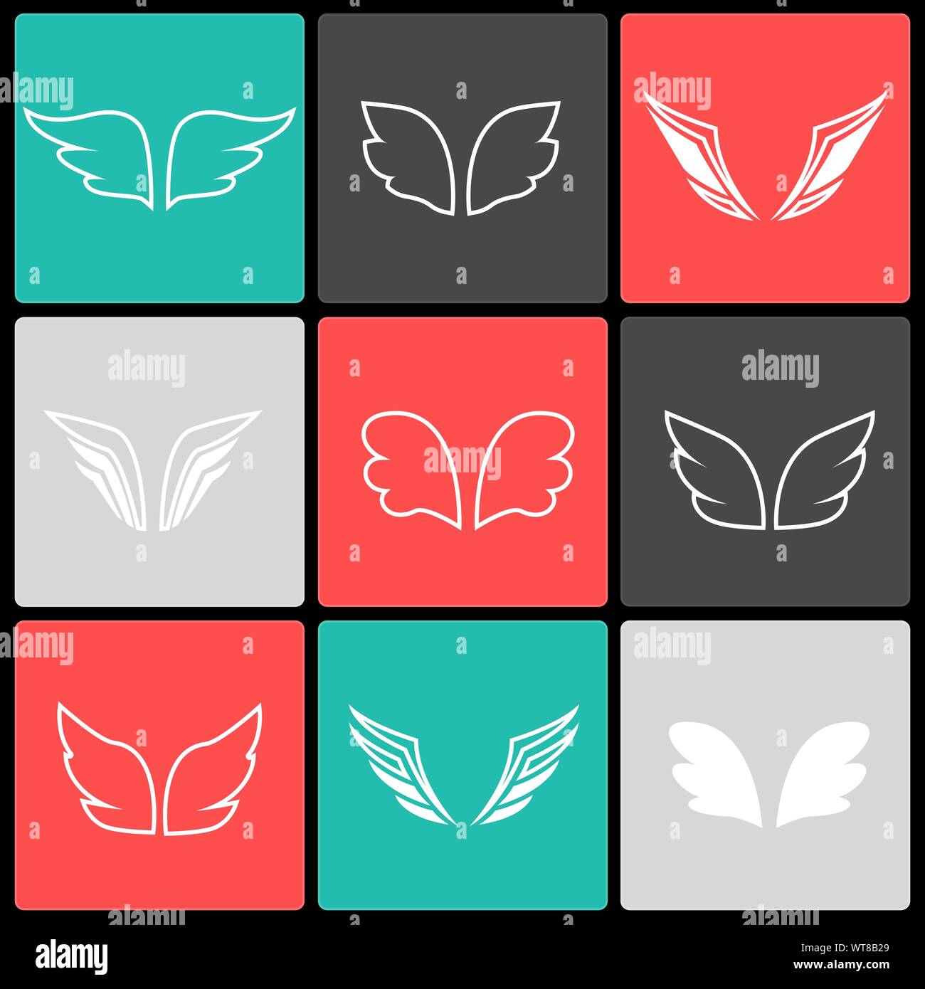 Autumn birds Stock-Vektorgrafiken kaufen - Alamy