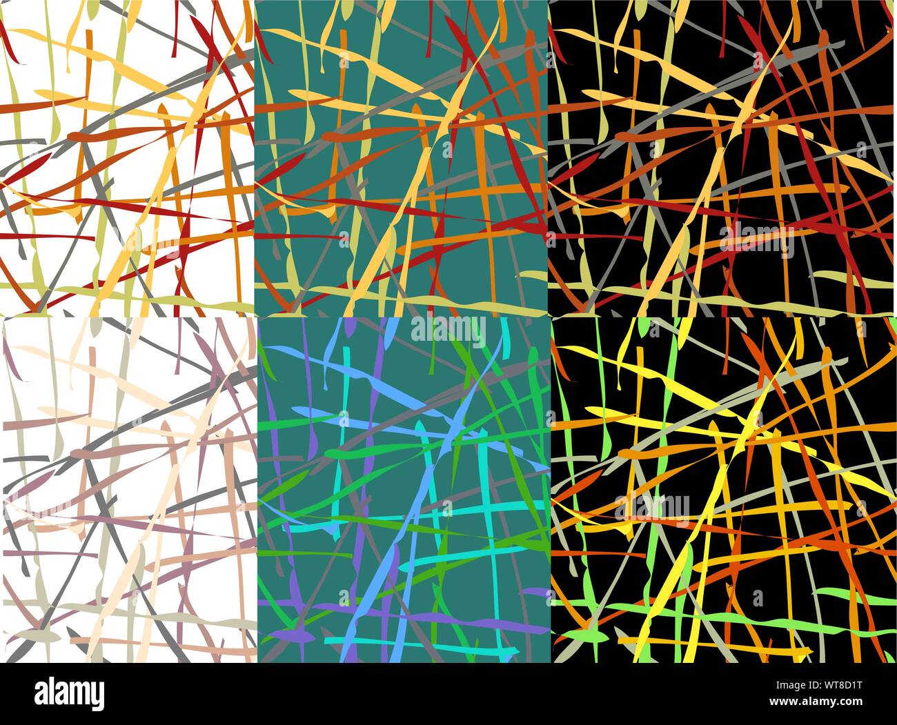 Schöne abstrakte Design Template mit schwarzen abstrakte Linie auf hellen Hintergrund für Print Design. Vector Illustration Vorlage. Geometrische Stock Vektor