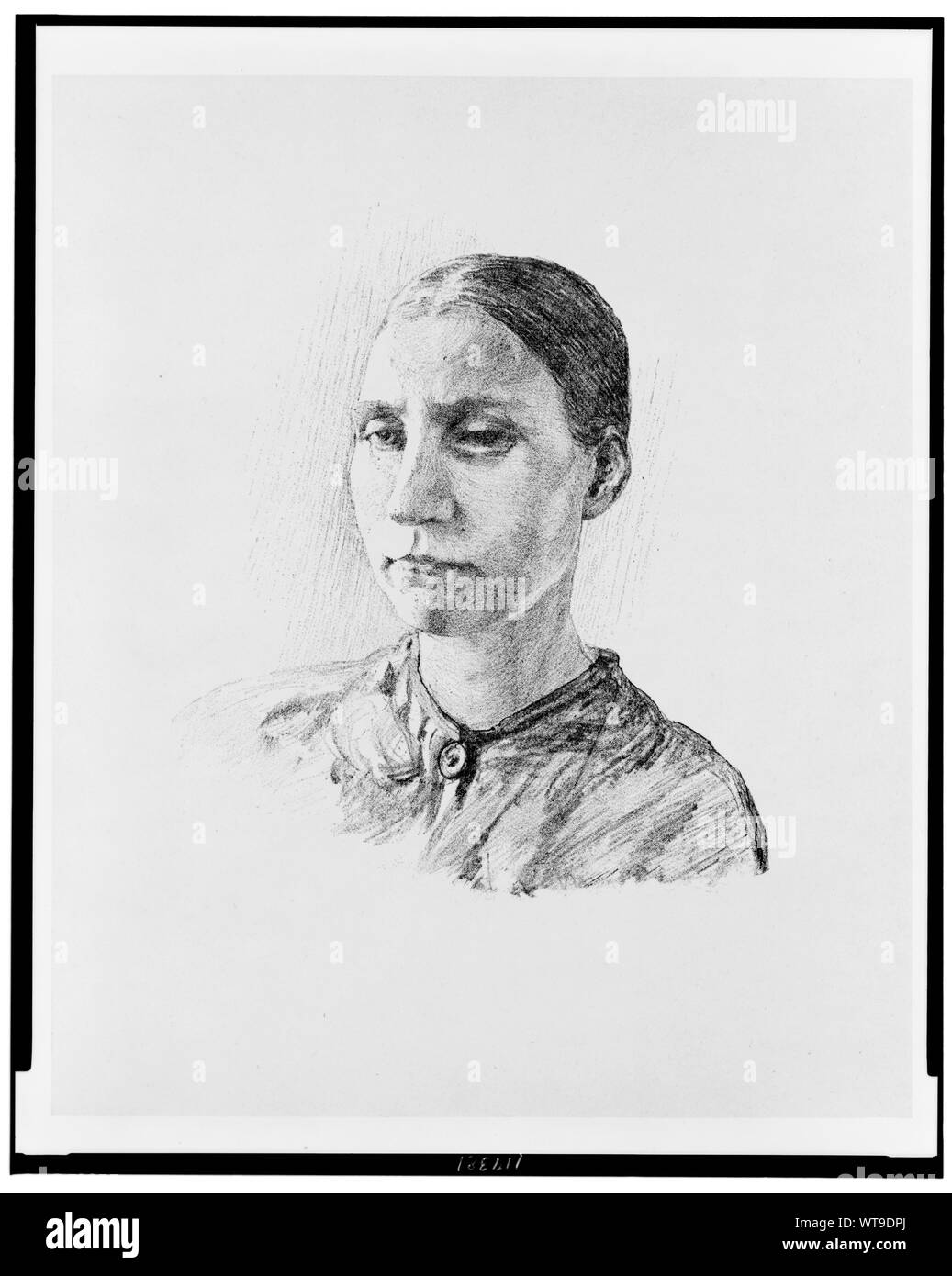 Melancholie attonita Stockfoto