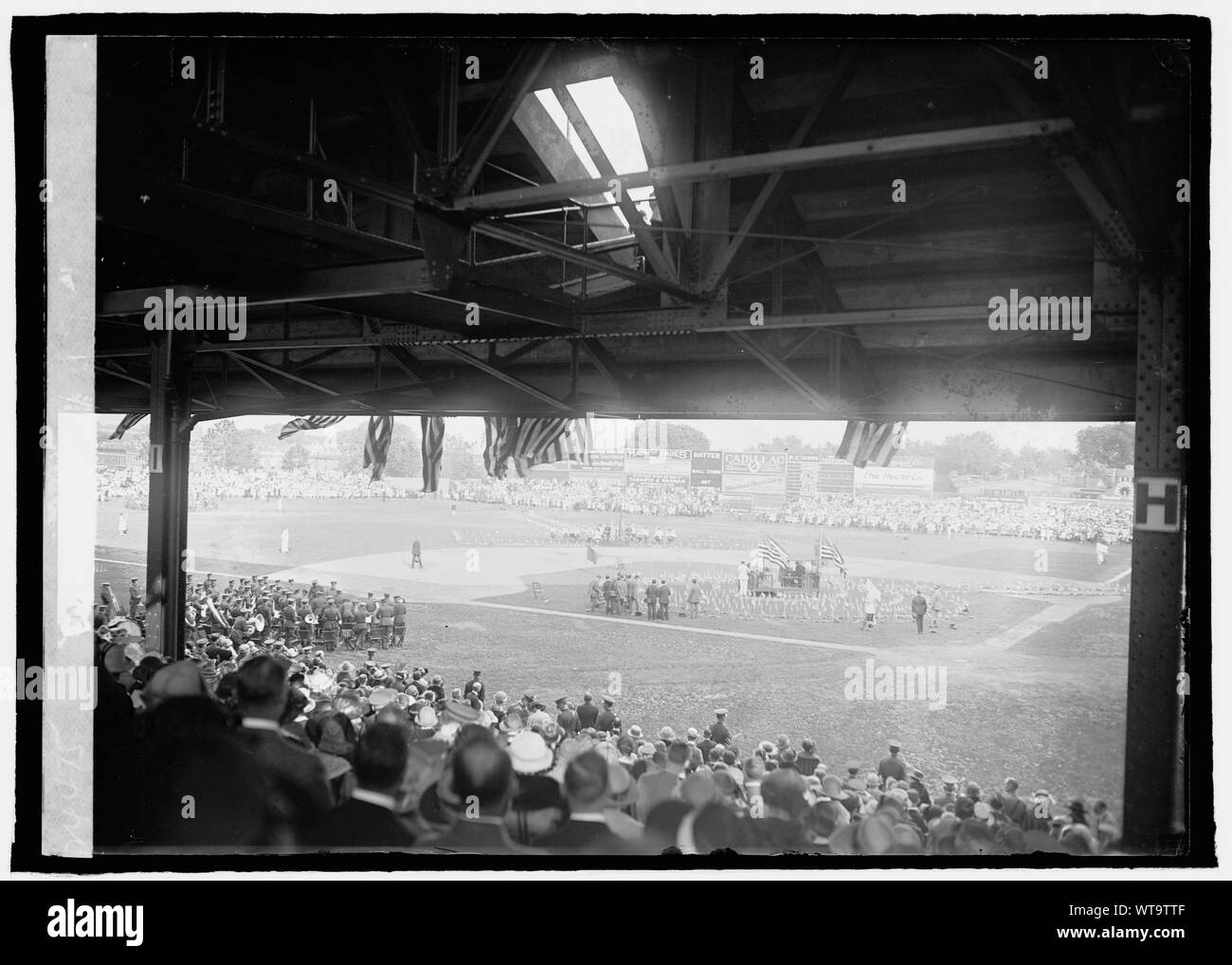 Memorial Day Zeremonie, 1923 Stockfoto