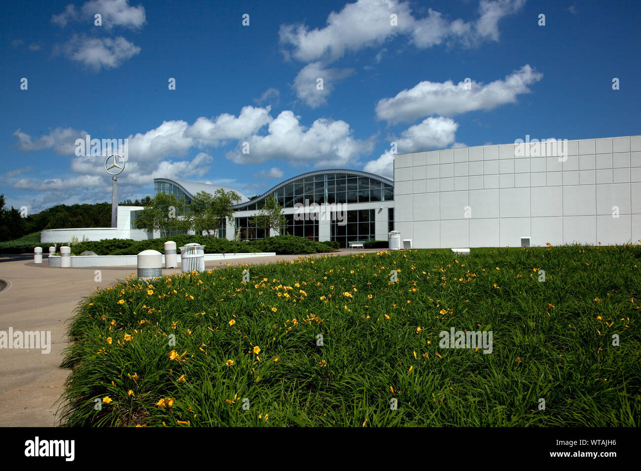 Mercedes-Benz U.S. International Werk in Tuscaloosa County, Alabama entfernt Stockfoto