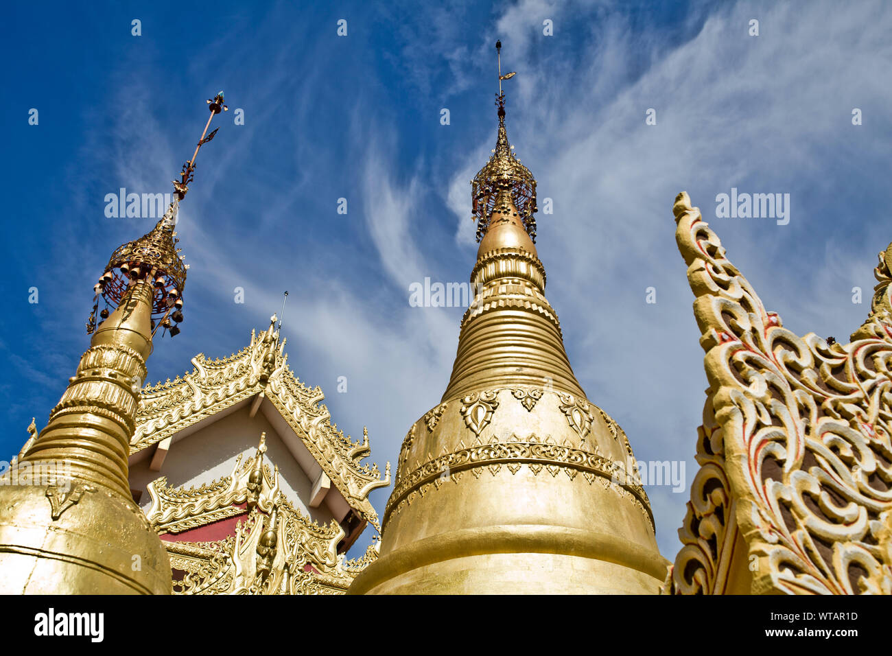 Dhammikarama birmanischen buddhistischen Tempel in Georgetown Stockfoto