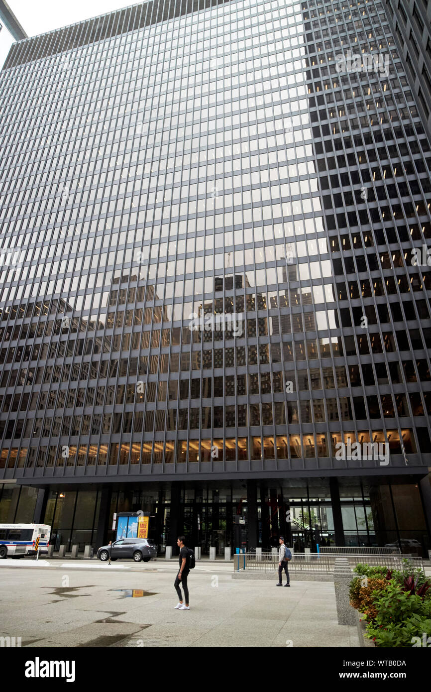 Dirksen Bundesgericht Federal Center Chicago Illinois USA Stockfoto