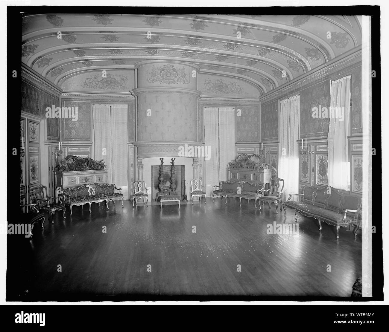 Mexikanische Emb., [Washington, DC], Musik Zimmer Stockfoto