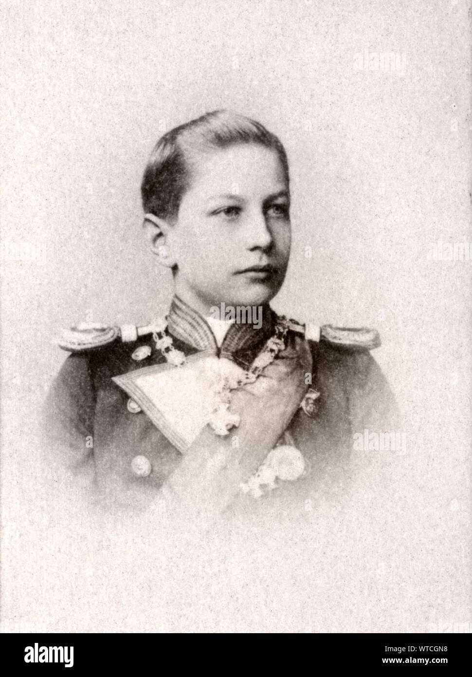 Prinz Adalbert von Preußen (Adalbert Ferdinand Berengar Viktor; 1884-1948) war der dritte Sohn von Wilhelm II., Deutscher Kaiser von seiner ersten Frau, Prinz Stockfoto
