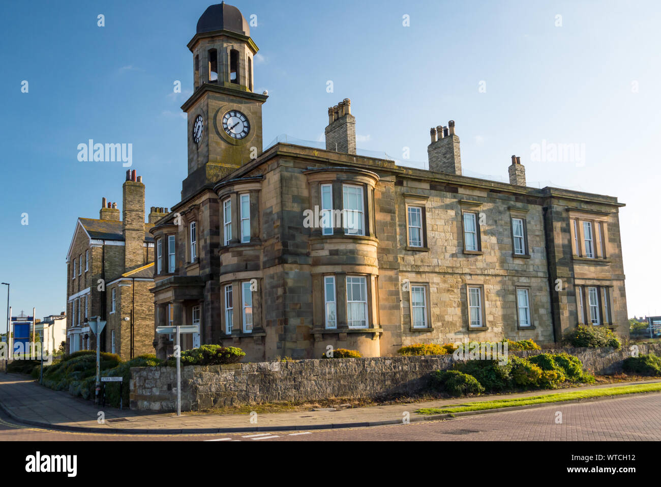 Hartlepool alte Dock Bürogebäude, der nun ein Wohnhaus Stockfoto