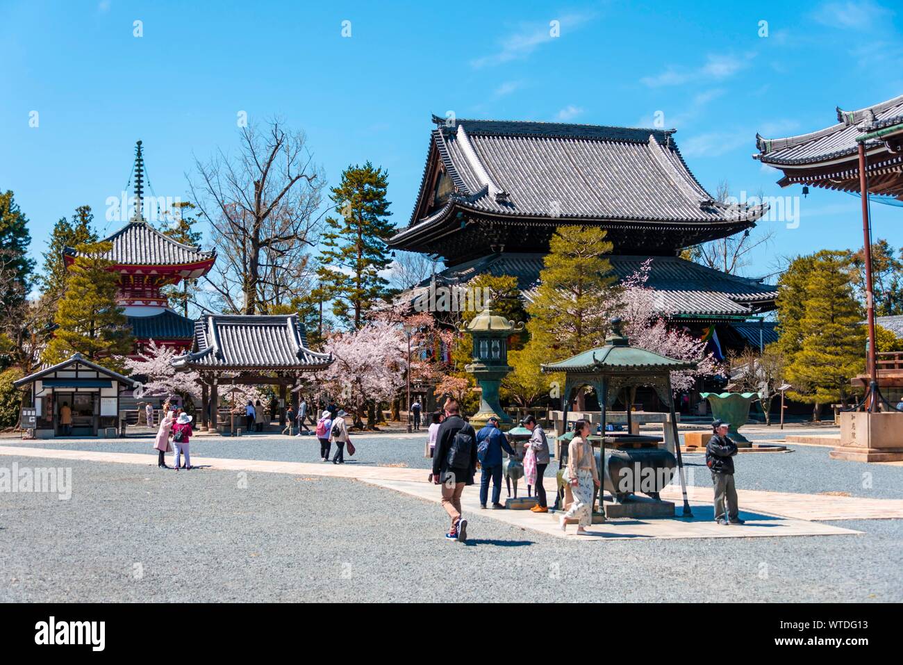Chion-in Tempel, Kyoto, Japan Stockfoto
