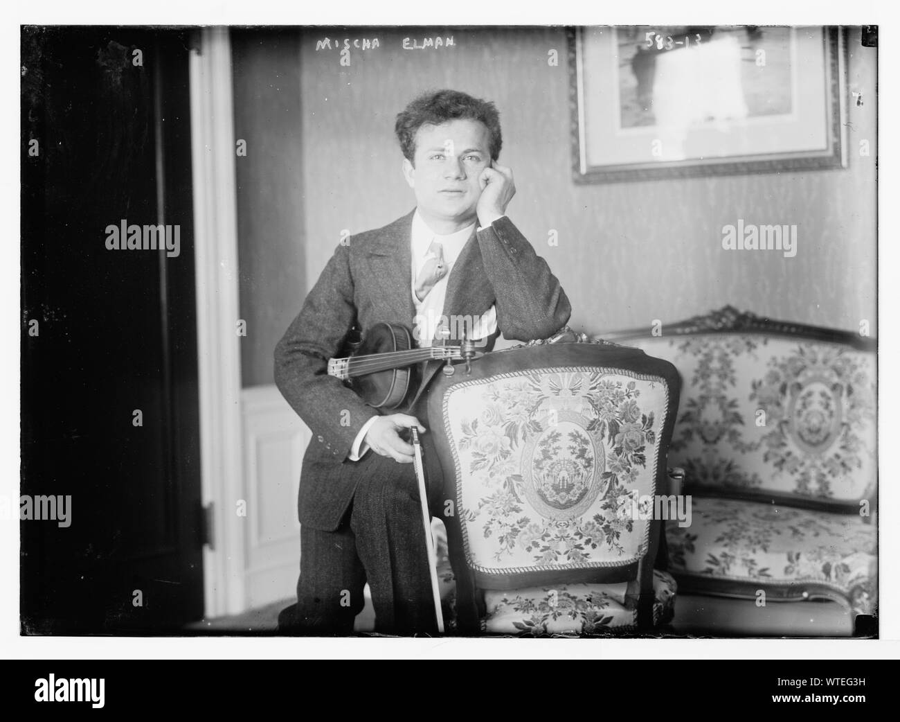 Mischa Elman Stockfoto