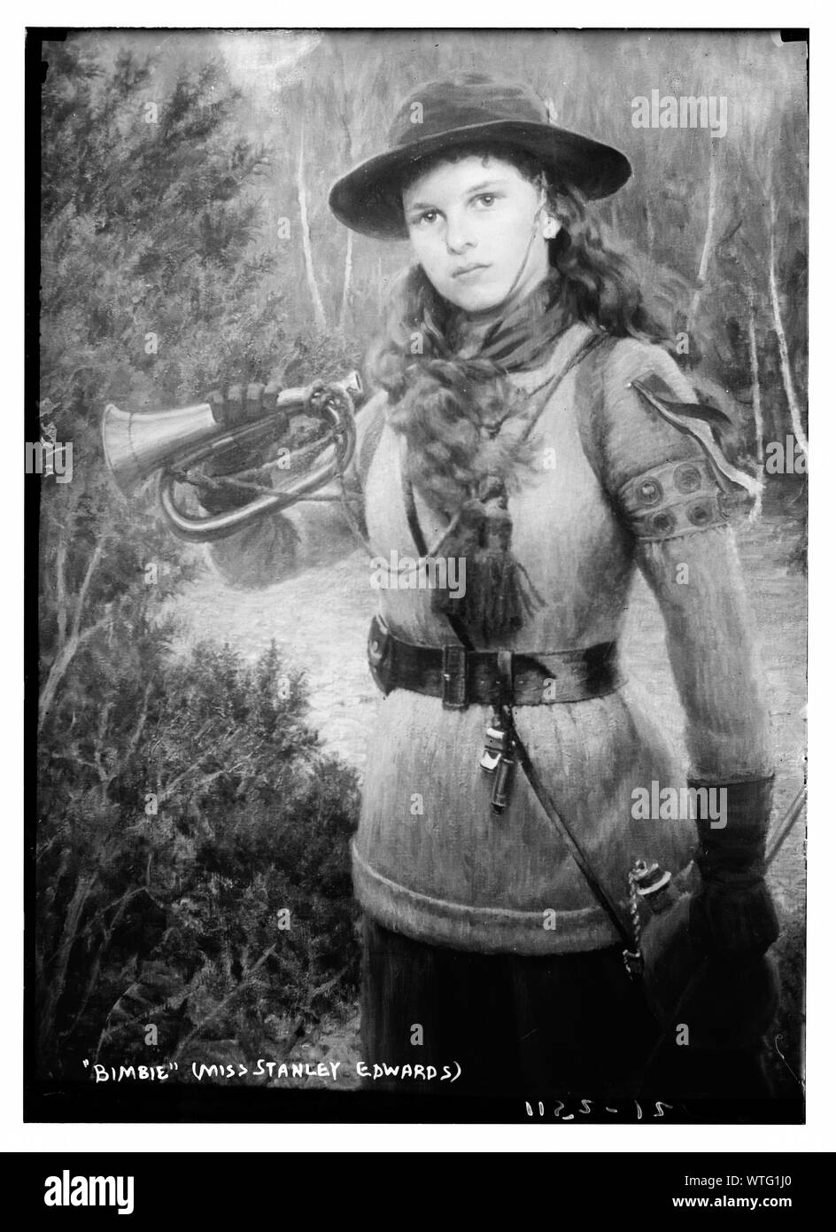 Miss Stanley Edwards als Bimbie Stockfoto