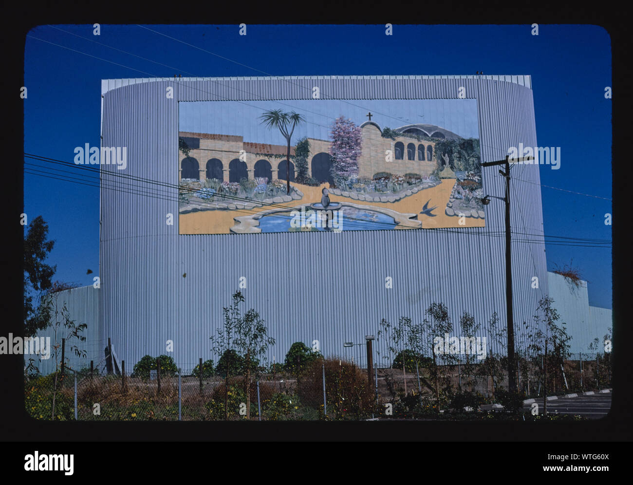 Mission Antrieb - im Theater, San Juan Capistrano, Kalifornien Stockfoto