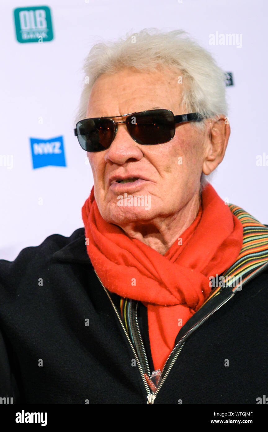 Oldenburg, Deutschland. 11 Sep, 2019. Schauspieler, Filmemacher und Autor Burkhard trockensten ist bei der Eröffnungsgala des Oldenburger International Film Festival. Credit: mohssen Assanimoghaddam/dpa/Alamy leben Nachrichten Stockfoto