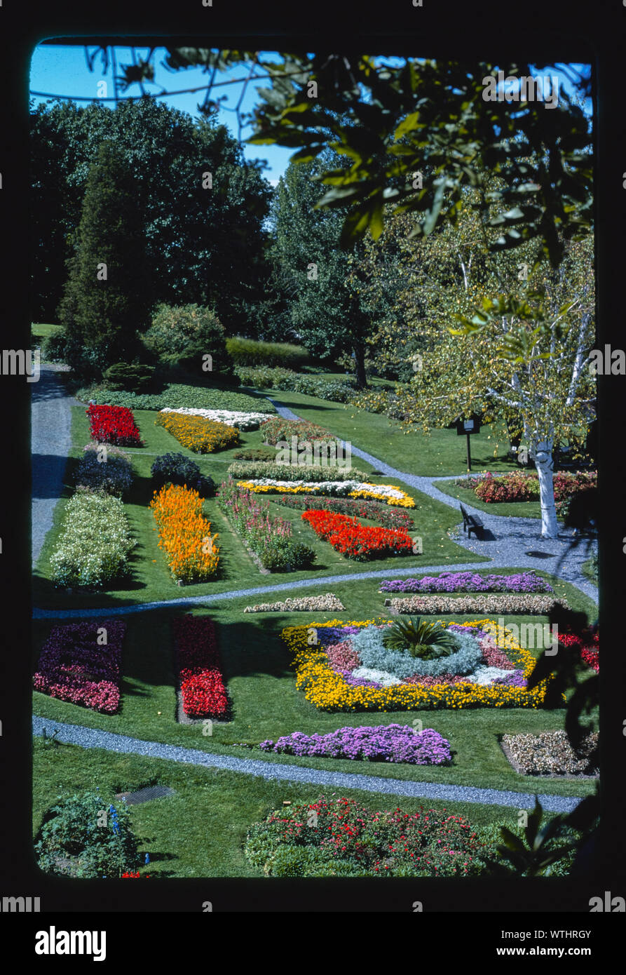 Mohonk, Garten, New Paltz, New York Stockfoto