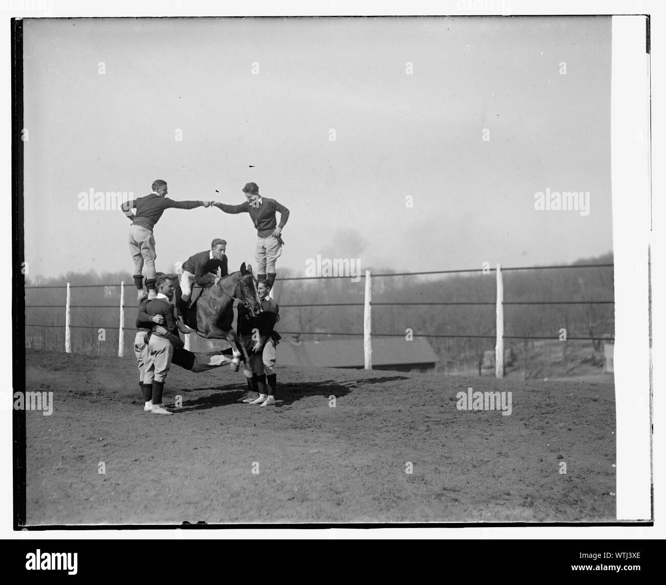 Monkey Bohren, Ft. Myer, 3/13/29. Stockfoto