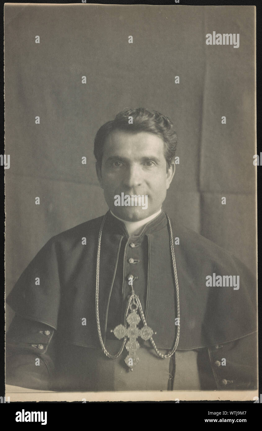 Monsignore Martinelli, päpstliche Legat Stockfoto