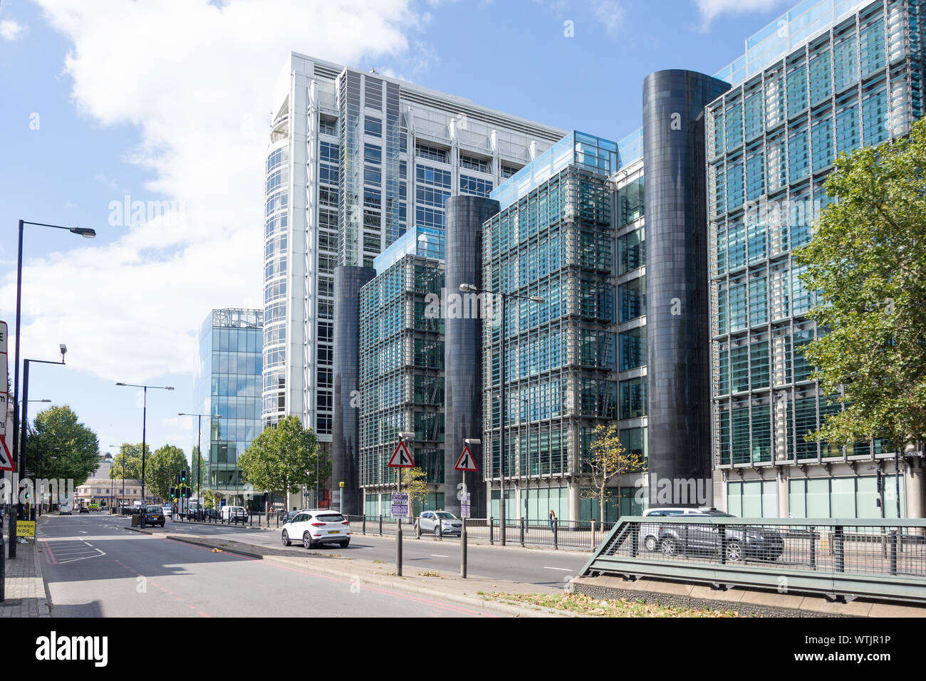 Der Regent Place, Euston Road, Westminster, London Borough von Camden, Greater London, England, Vereinigtes Königreich Stockfoto