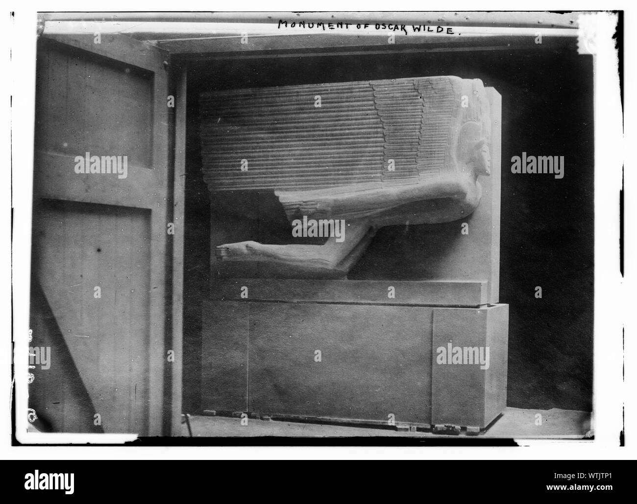 Denkmal von Oscar Wilde - Paris - London Stockfoto