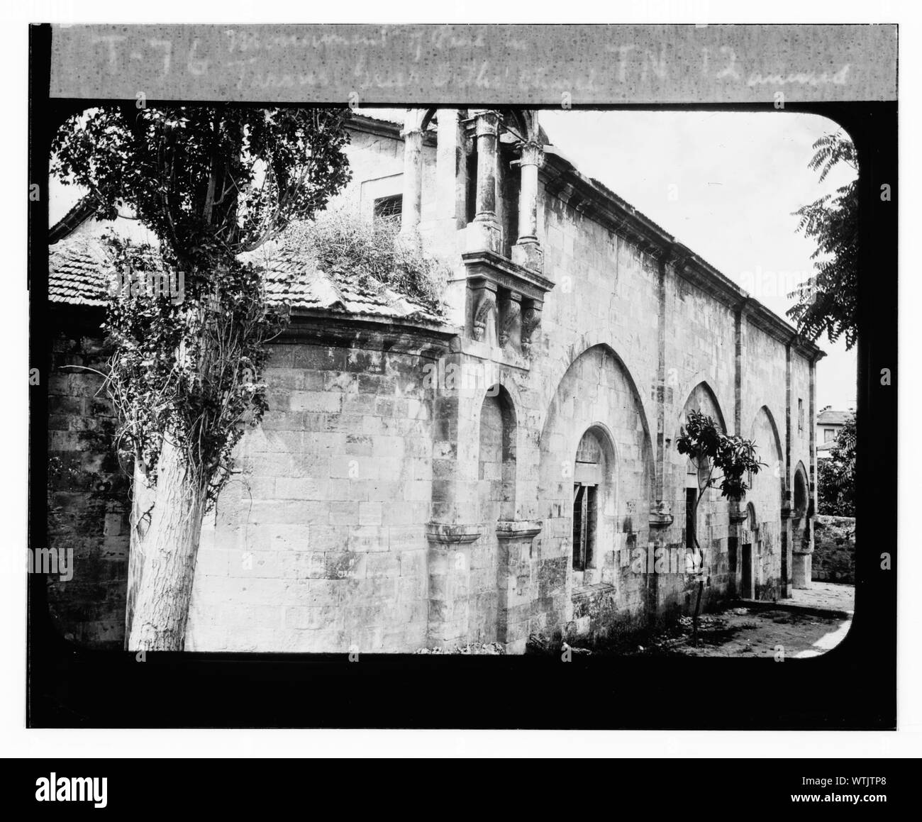 Denkmal von Paulus in Tarsus. Griechische Ortho. [D. h. Orthodoxe] Kirche Stockfoto