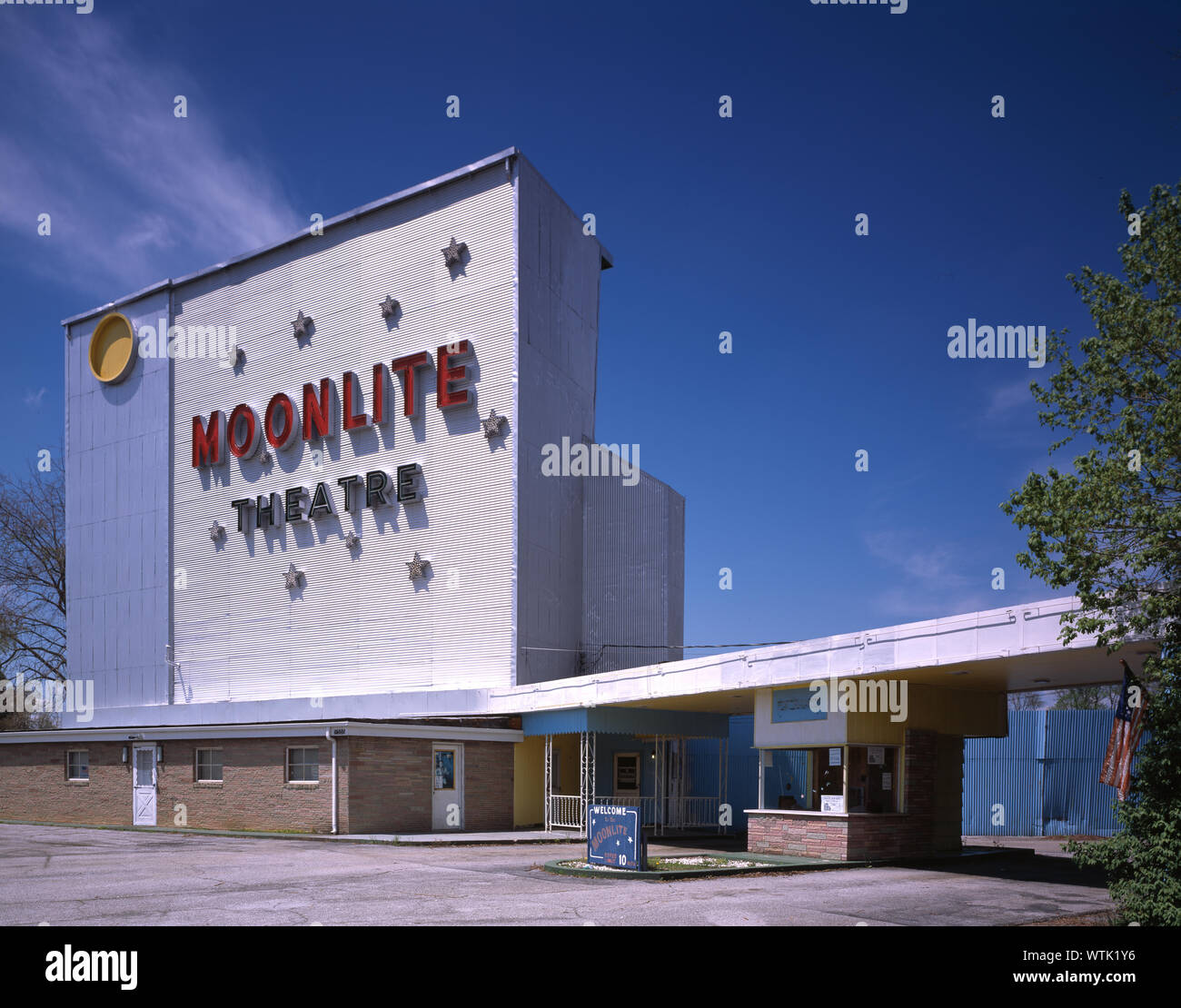 Moonlite drive-In, Woodbury, Tennessee Stockfoto