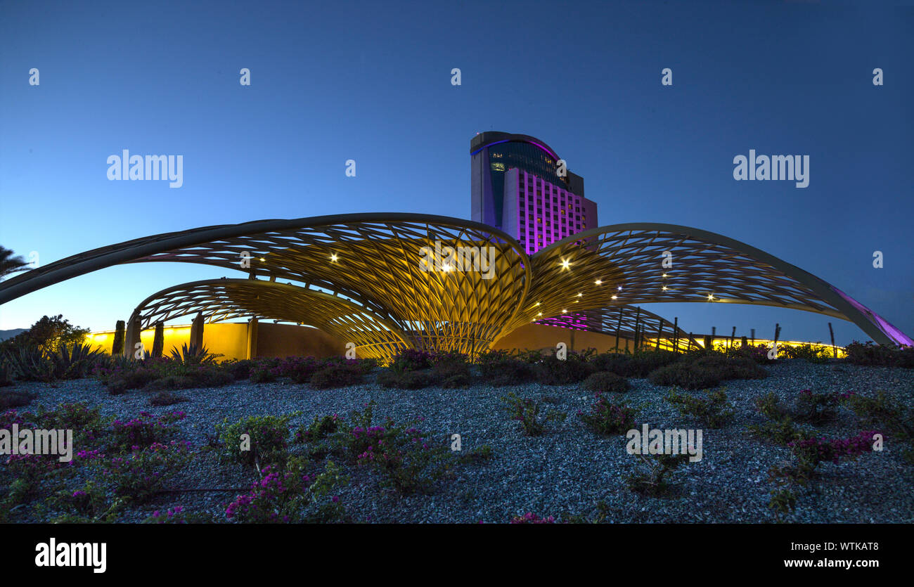 Morongo Casino Resort & Spa ist eine Indische gaming casino, der Morongo Band der Cahuilla Mission Inder, in Cabazon, Kalifornien Stockfoto