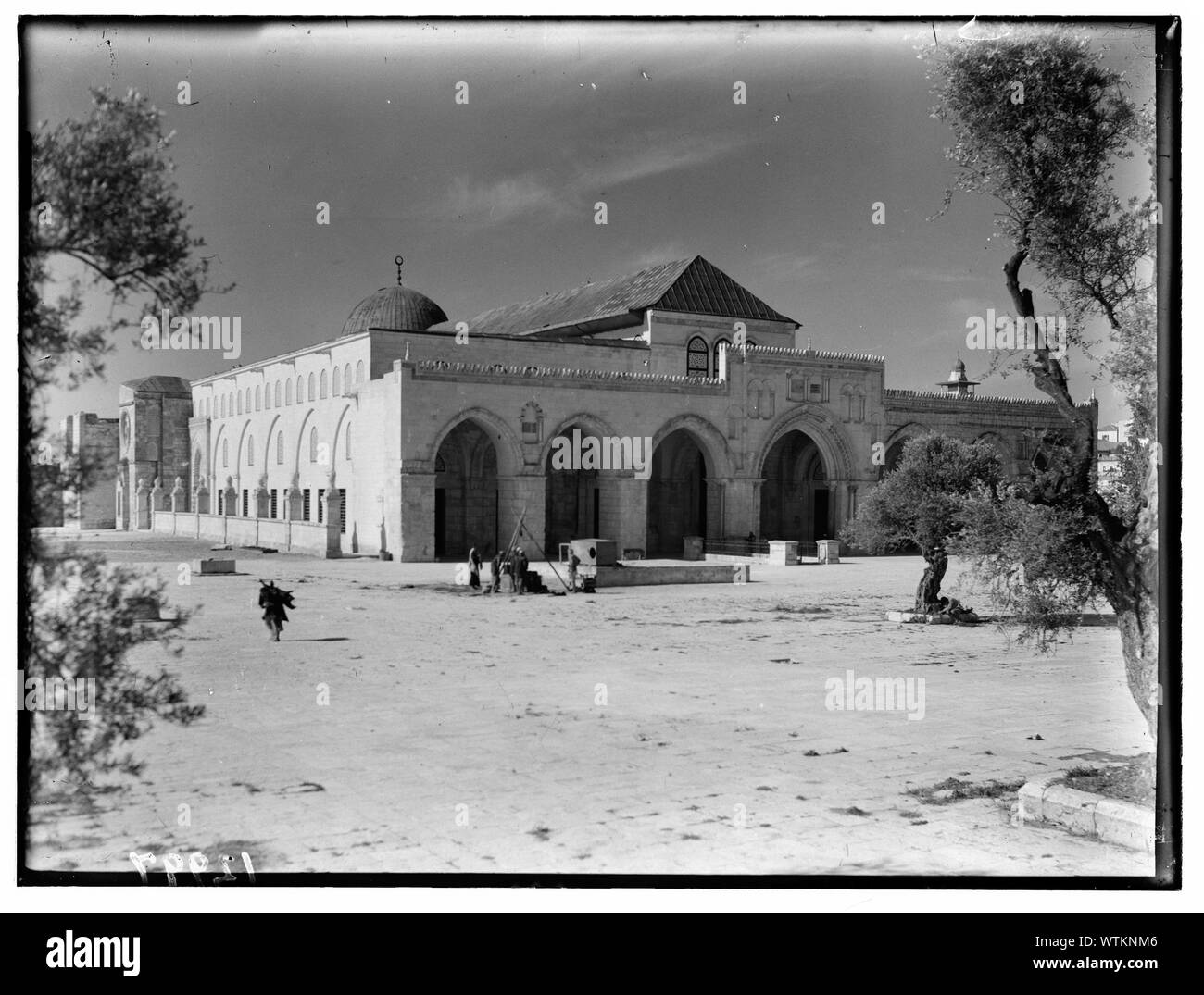 Moschee el Aksa [d. h., al-Aqsa] Stockfoto