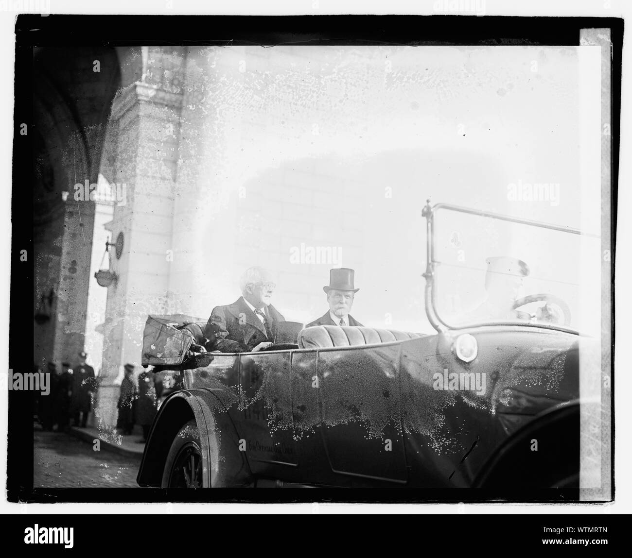 Herr Balfour und Herrn Hughes, dem 11/10/21. Stockfoto