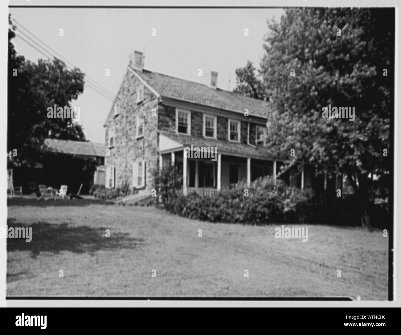 Herr und Frau Eldredge Snyder, Carding Mill Farm, Residence in Kellers Kirche, Pennsylvania. Stockfoto Herr und Frau Eldredge Snyder, Carding Mill Farm, Residence in Kellers Kirche, Pennsylvania. Stockfoto