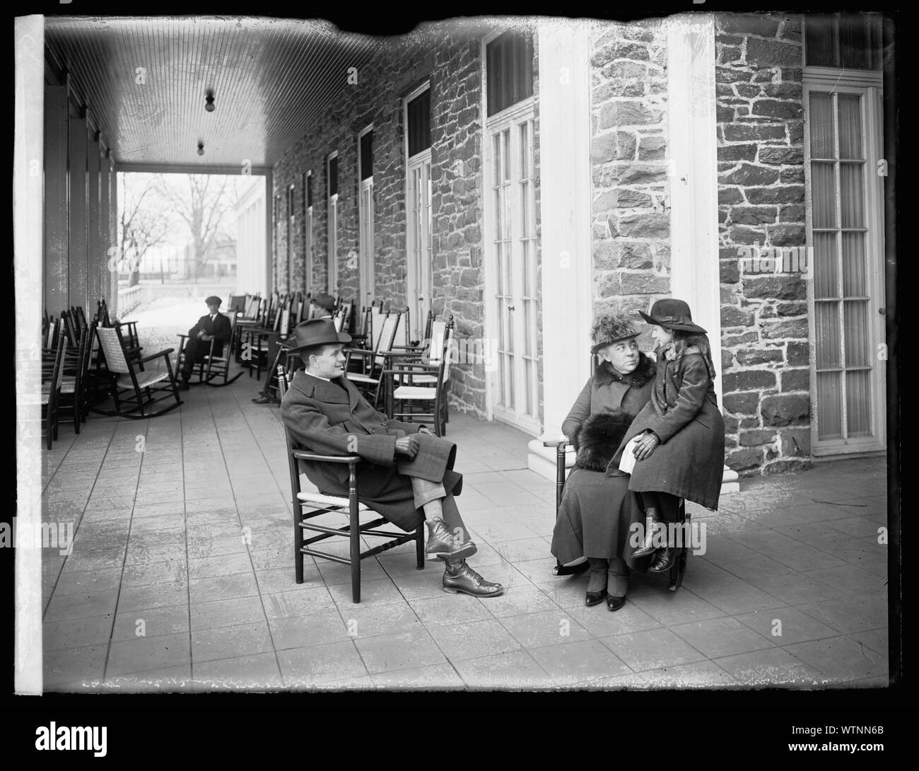 Frau A. Mitchell Palmer & Maria Dixon Stockfoto