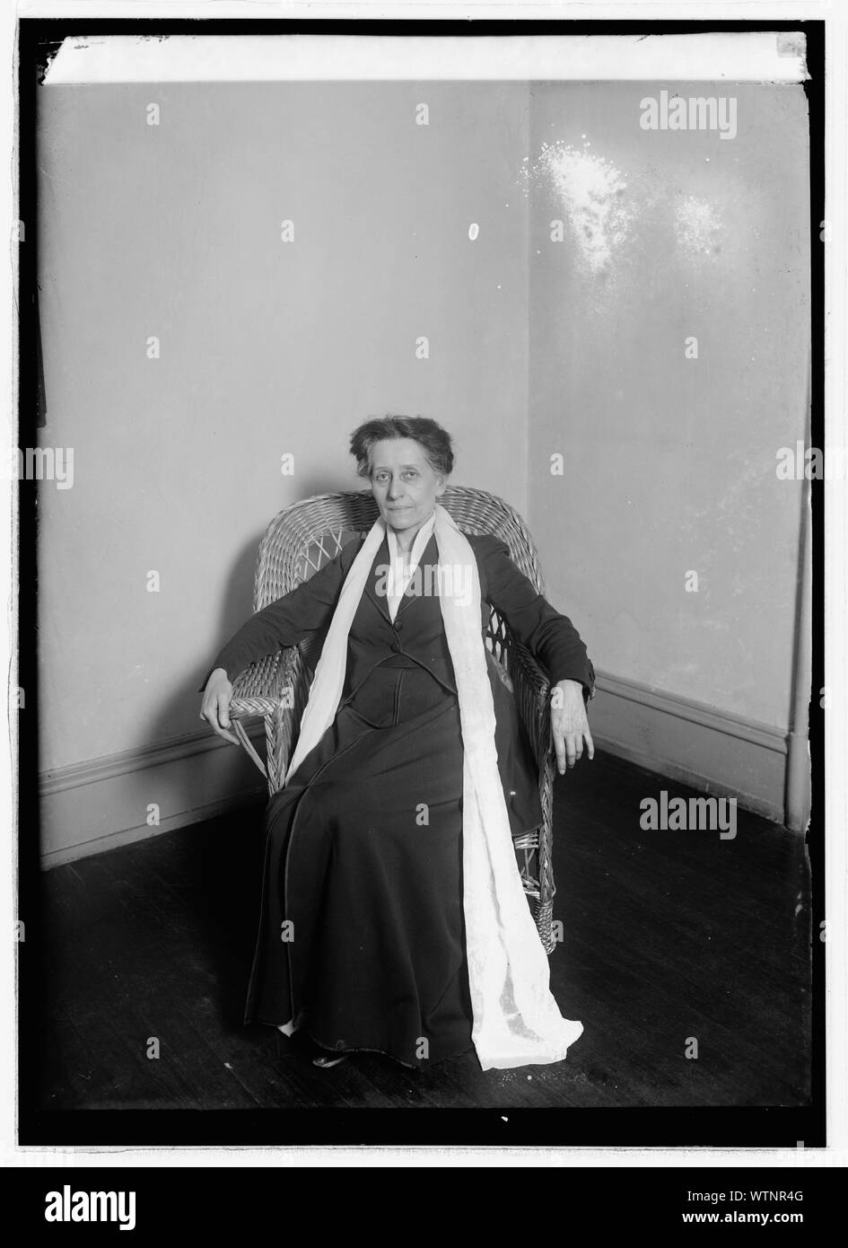 Frau Adelaide Johnson, 1/30/21. Stockfoto
