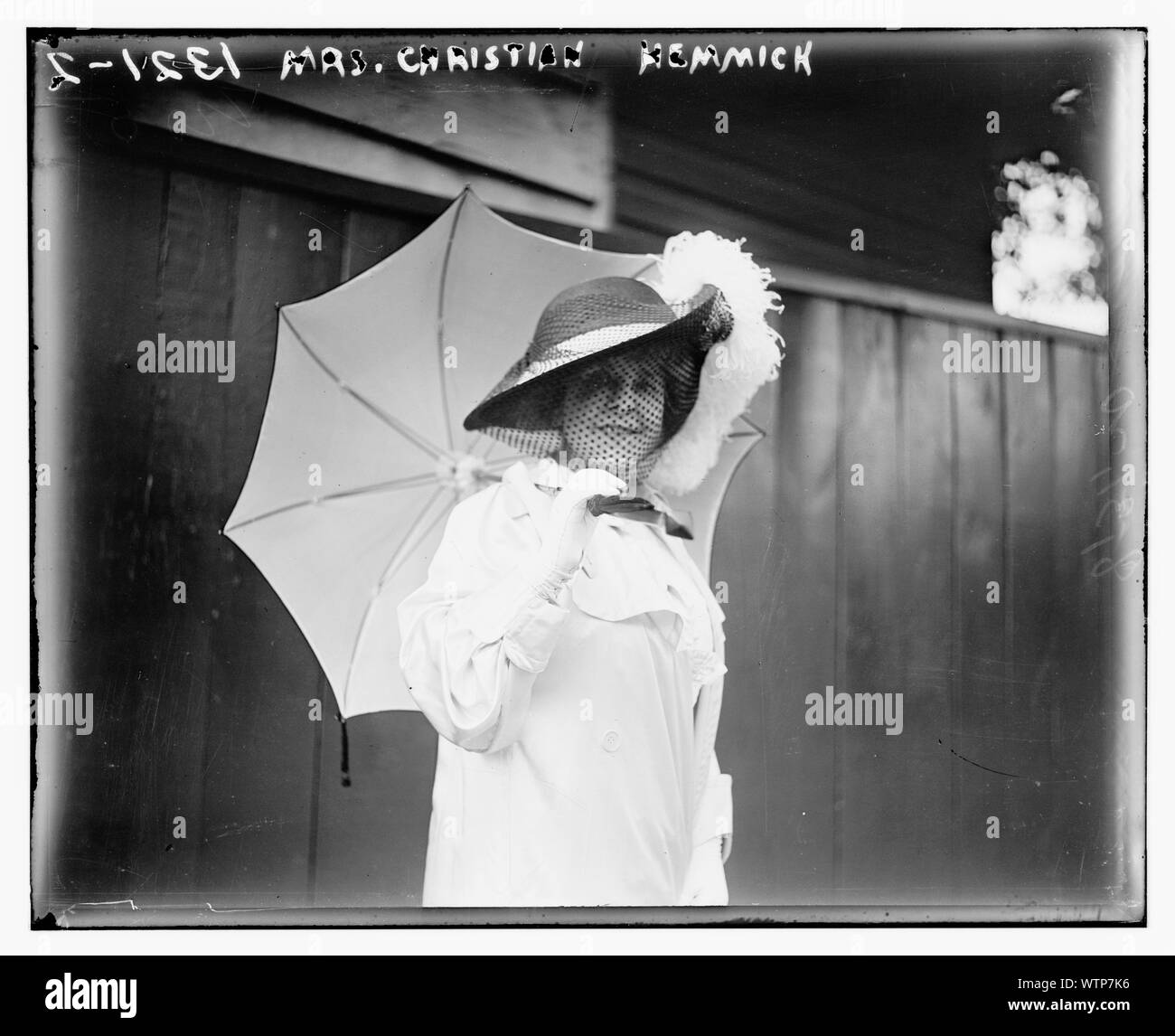 Frau Christian Hemmick Stockfoto