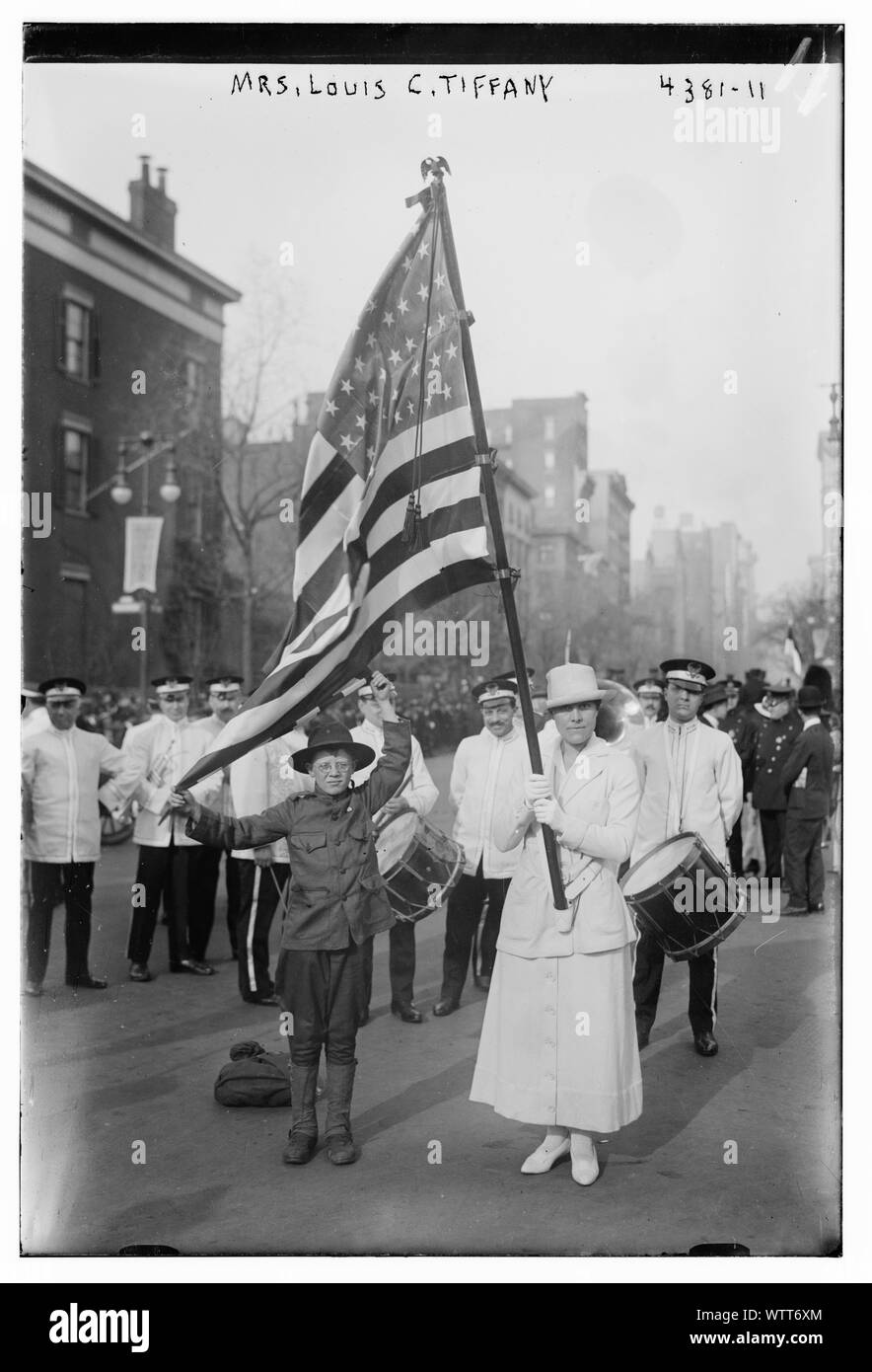 Frau Louis C. Tiffany Stockfoto