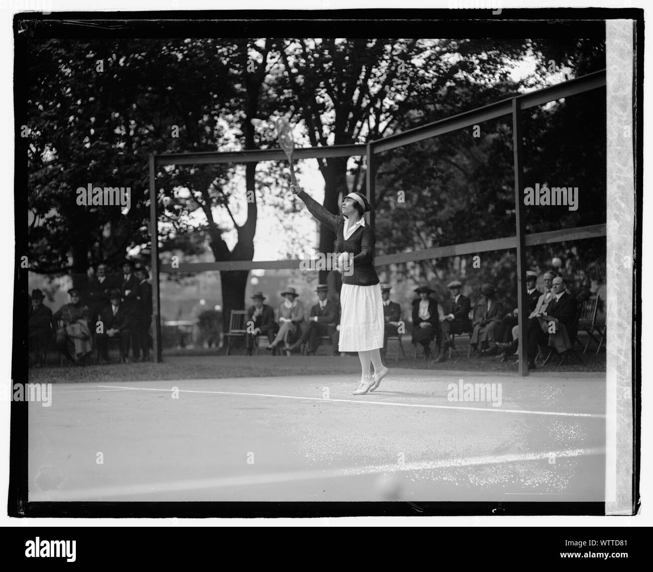 Frau Molla Bjurstedt Mallory Stockfoto